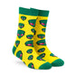 Dynamocks Alien Crew Length Socks for Men and Women.