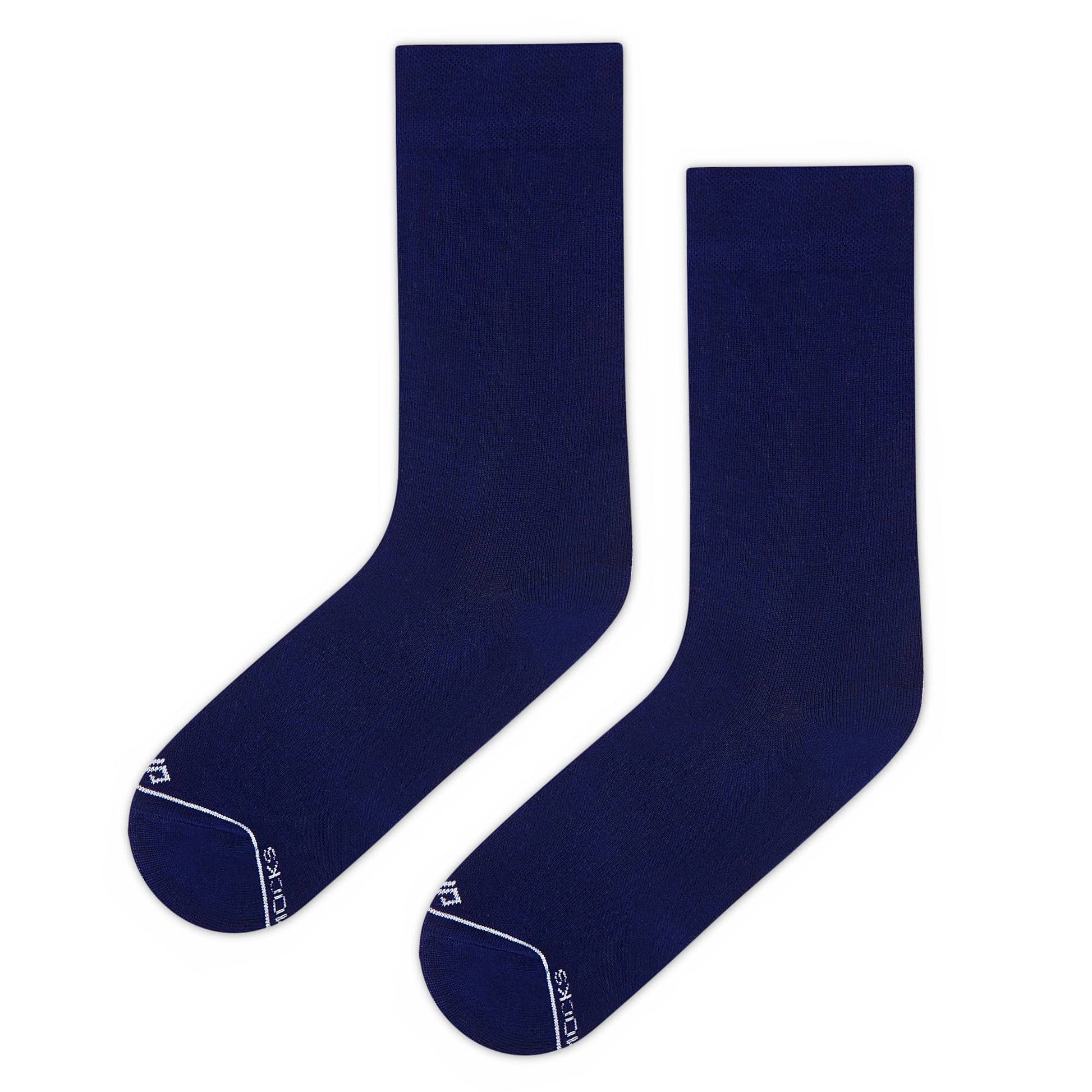 Bamboo Crew - Navy Blue - Compressed